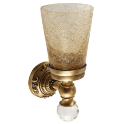 CRISTALIA Cтакан настенный, стекло/SWAROVSKI 