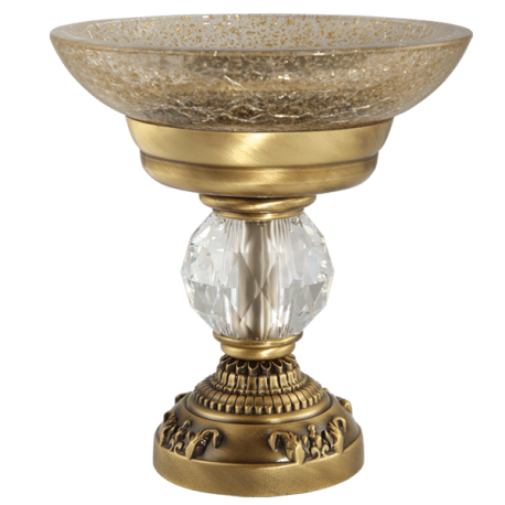 CRISTALIA Mыльница настольная, стекло/SWAROVSKI