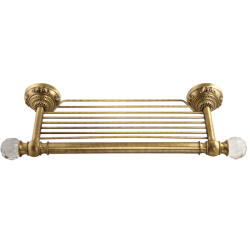 CRISTALIA Полка-решётка L43xH6,5xP14.5 cm, SWAROVSKI 