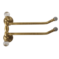 CRISTALIA Полотенцедержатель двойной поворотный L33 см 