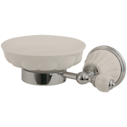 OLIVIA Mыльница настенная, керамика 