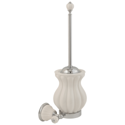 OLIVIA Ершик настенный, колба керамика 