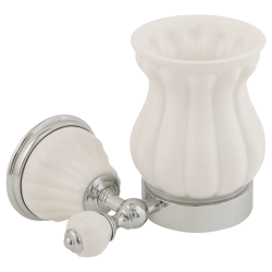 OLIVIA Стакан настенный, керамика 