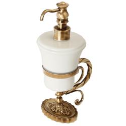 EDERA Дозатор жидкого мыла настольный, керамика 