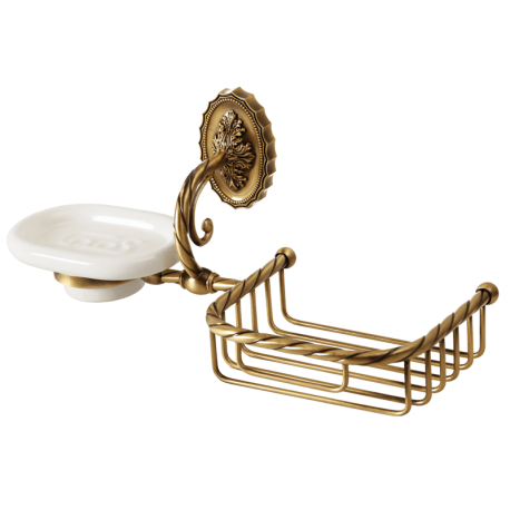 EDERA Мыльница с корзинкой настенная, керамика