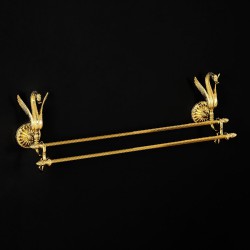 LUXOR Полотенцедержатель L70 см двойной 