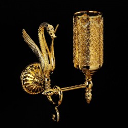 LUXOR Стакан настенный, стекло 