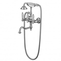 ADRIA-Classic смеситель для ванной с подставкой, лейкой и шлангом