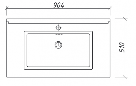NAPOLI–promo тумба 90 (2 двери)
