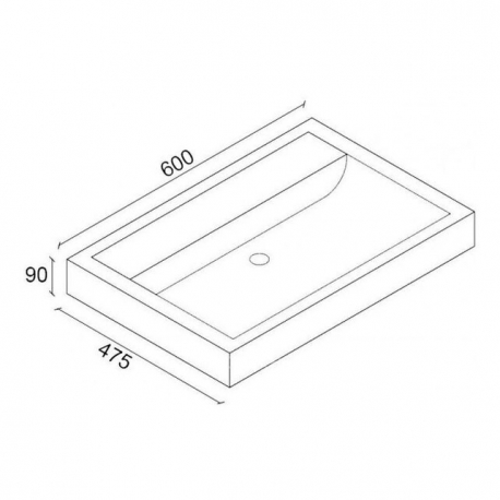 Раковина керамическая ДР-Q60