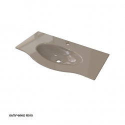  Раковина стекло эмаль NOKTURN 90