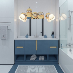 Комплект 72 Basis с плоским фасадом отделка B036 