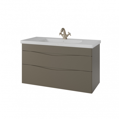 LENTO тумба 100 два ящика