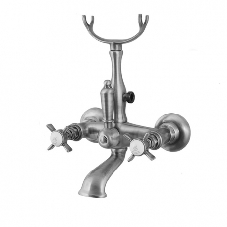 BRISTOL смеситель для ванной с подставкой, лейкой и шлангом