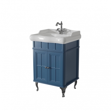 Тумба с раковиной Caprigo Borgo 60 бриллиантово-синий