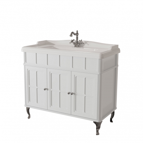 Тумба с раковиной Caprigo Borgo 100 белая