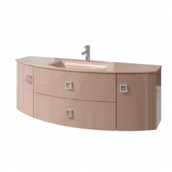 Комплект ЛЕГАТО тумба 140, 2 ящ., 2 дв. с раковиной 