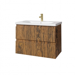 FORTE-Albero STRIPE 80 тумба - отделка шпон 