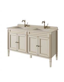 ALBION promo тумба 140 двойная (4 двери) со столешницей 