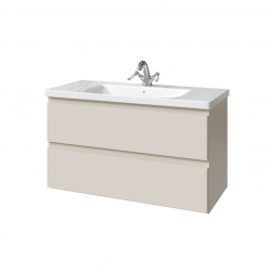 FORTE тумба подвесная 100см с 2 ящиками