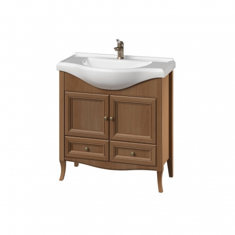 LION тумба 80см с 2 дверьми и 2 ящиками