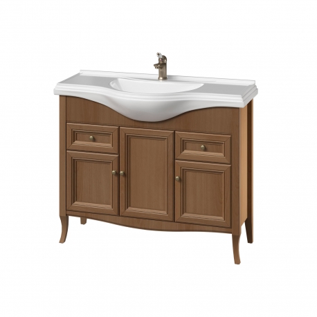 LION тумба 105см с 3 дверьми и 2 ящиками