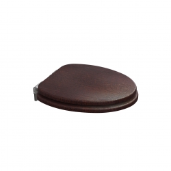 Сиденье для унитаза Armonia с механизмом плавного закрывания, морилка 